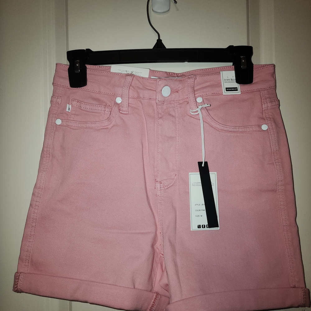 Trendy Pink Jean Shorts for Women